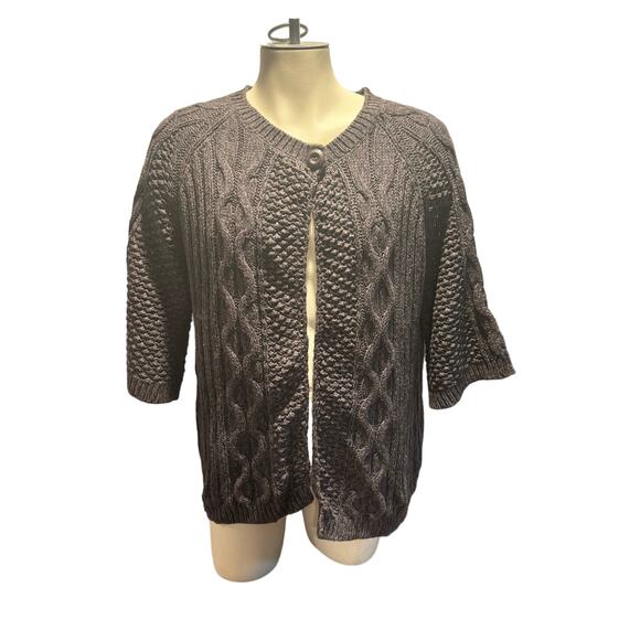 Women’s Leo Nicole Cardigan‎ Sweater - Picture 1 of 3